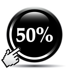 50 PERCENT ICON