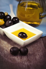 Olives and olive oil