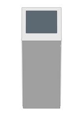 cartoon image of information terminal