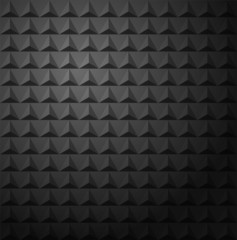 Gray Triangles Studded Abstract Vector Background eps10