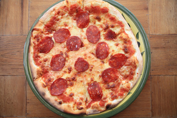 Pepperoni pizza