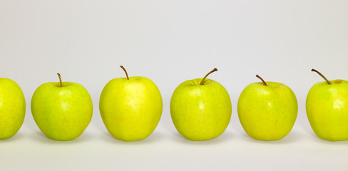 apples in a row