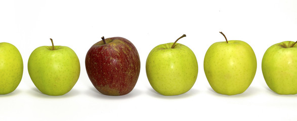 apples in a row