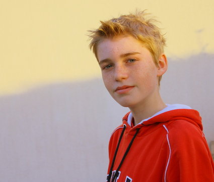 portrait,jeune adolescent,12 ans