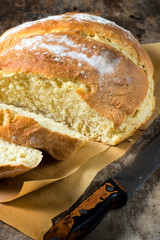 Fresh baked bread