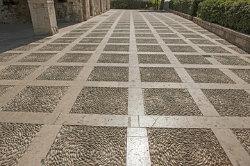 Obraz premium Platz in Byblos, Libanon