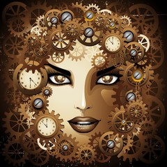 Steampunk Girl Portrait