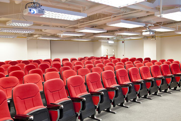 Naklejka premium Lecture room