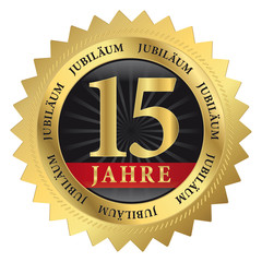 15 Jahre Jubiläum