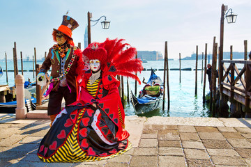 Naklejka premium Carnival of Venice