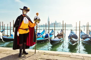 Gordijnen Carnival of Venice © lapas77