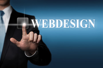 webdesign touchscreen