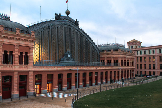 Estaci&oacute;n de Atocha en Madrid.