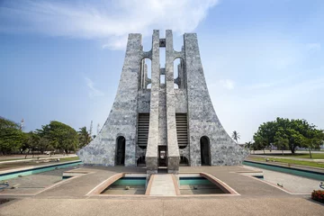 Selbstklebende Fototapete Afrika Nkrumah Memorial Park, Accra, Ghana