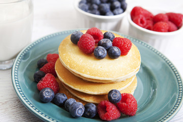 Healthy Pancakes Breakfast