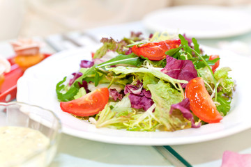 Fresh vegetable salad