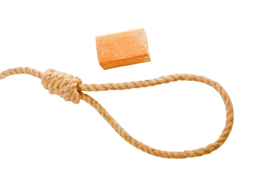 Rope with hangman's noose