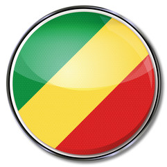 Fototapeta premium Button Republik Kongo