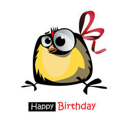 Happy Birthday smile chicken gift