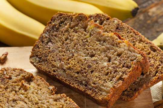 Homemade Banana Nut Bread