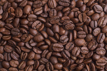 Coffee beans background