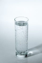 glass of soda water