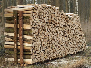 Holzstapel