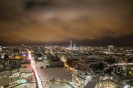 berlin at night