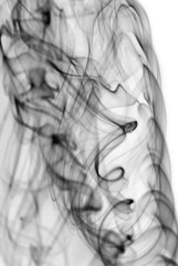 Abstract dark smoke