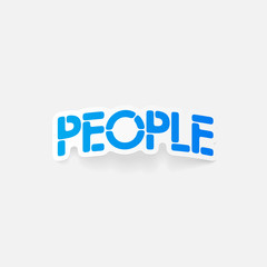 realistic design element: people