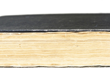 old book close-up