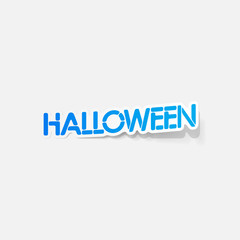 realistic design element: halloween