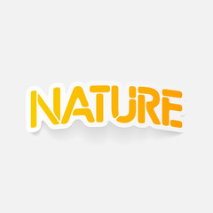 realistic design element: nature