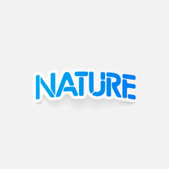 realistic design element: nature