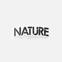 realistic design element: nature