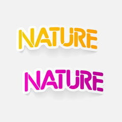 realistic design element: nature