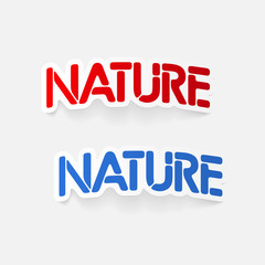 realistic design element: nature
