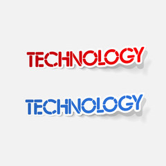 realistic design element: technology