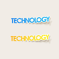 realistic design element: technology