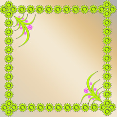 frame in the corner from light-green figures