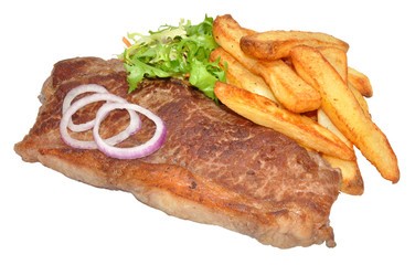 Sirloin Steak And Chips