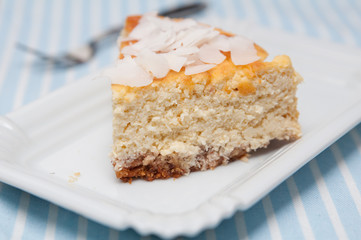 Kokos Käsekuchen