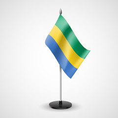 Table flag of Gabon