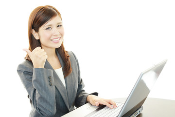 ガッツポーズのＯＬ