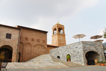 Fototapeta premium NAKORN RATCHASIMA THAILAND -2014 FEB 25 : Primo Piazza Khao Yai