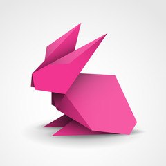 zajączek origami © Rzoog