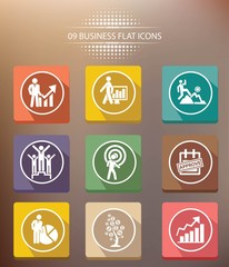 Human resource shadow icons,vector