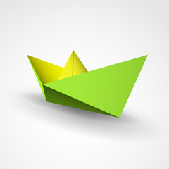 łódka origami