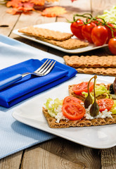 Antipasto, fuoco selettivo