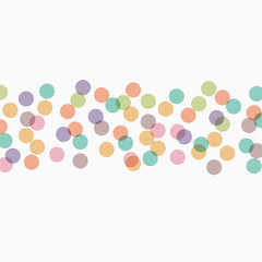 Abstract background with colorful circles